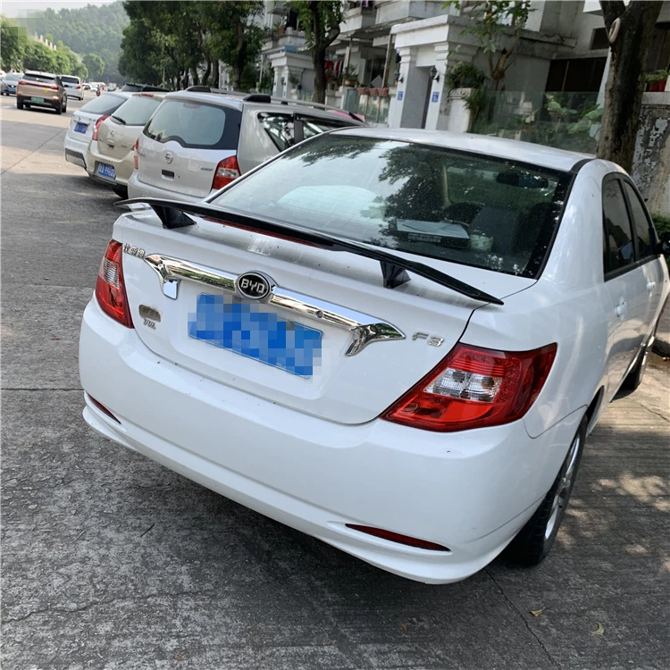 Для BYD F3 спойлер- BYD F3 TF высококачественный Спойлер ABS Материал заднее крыло автомобиля праймер цвет задний спойлер