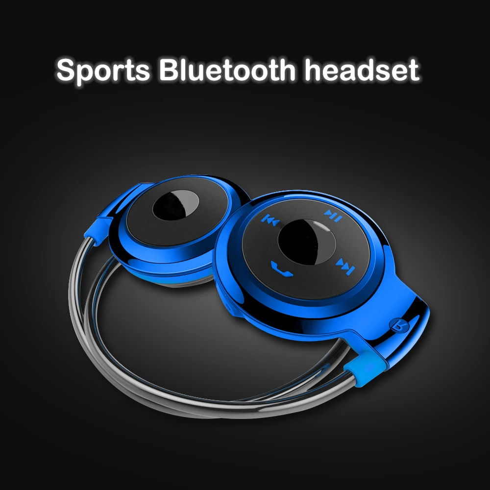 MINI Portable Wireless Bluetooth Headset TF Card Memory Radio Headphone Surround Handsfree Running Sport Waterproof Earphone