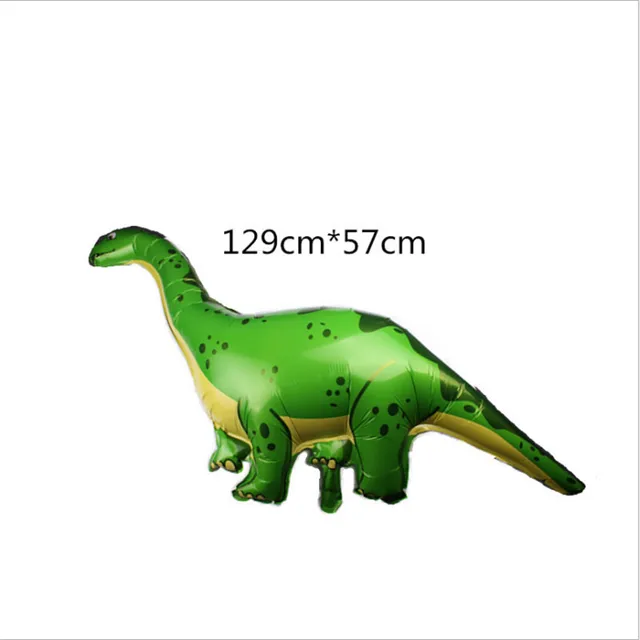 1 Large 4D Walking Dinosaur Foil Balloon Boy Animal  Children Dinosaur Birthday Forest Party Decoration Agate