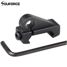 Тактическая Винтовка алюминиевое кольцо Слинг поворотный крюк крепление крепления для 20 мм Пикатинни