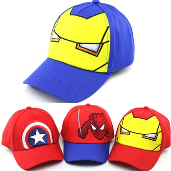 

2020 Baby boy girl hats Cartoon embroidered peaked cap elementary school student performing hip hop baseball caps kids snapback