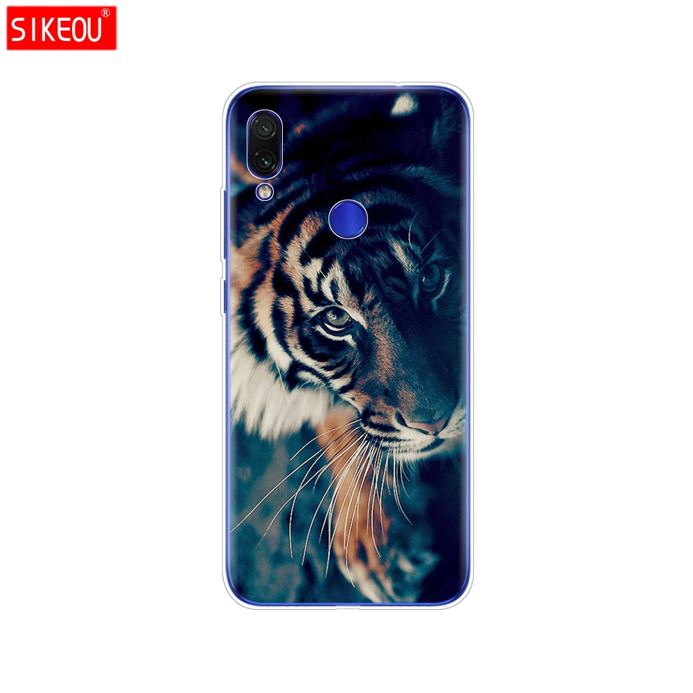 Чехол для Xiaomi Redmi Note 7 силиконовый мягкий чехол из ТПУ с рисунком 6 3 дюйма чехлы