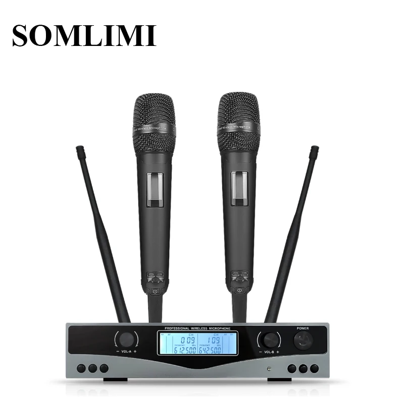 Высококачественный профессиональный сценический микрофон SOM SKM9100 для дома KTV УВЧ