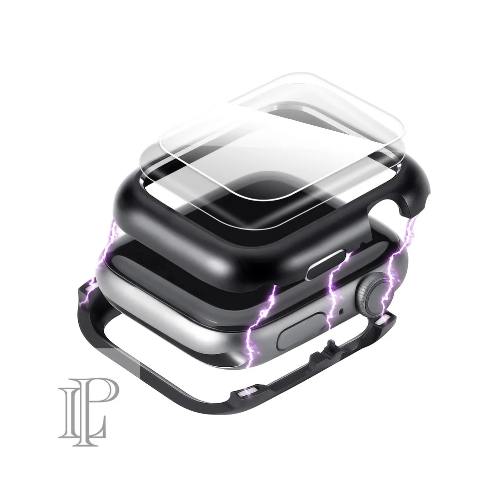 Магнитная Крышка для apple watch case apple watch 4 3 44 мм/42 мм iwatch band 40 мм/38 мм Защитная пленка для экрана
