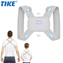 

TIKE Electric Intelligent Posture Corrector Adjustable Back Brace Spine Stretcher Vibration Support Pain Relief USB Rechargeable