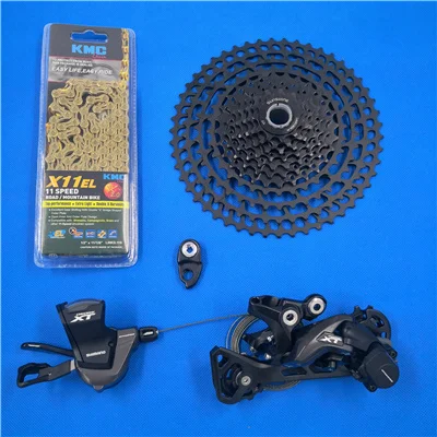 X11el 4pcs Deore Xt Groupset Mtb горный велосипед 1x11-speed M8000 50 T Sl+ Rd+ Sunshne 11-50 T+ X11 M8000 Alavanca Desviador trasiro - Цвет: X11el 4pcs