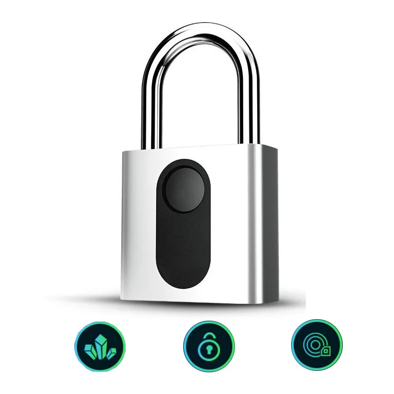 Умный Замок с отпечатком пальца рюкзак с отпечатком пальца Nokelock Masterlock Cerradura Gate Masterlock Inteligente Fingerprint Padlock