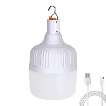 

LED Camping Light USB Rechargeable Bulb For Outdoor Camping Lamp 5 Model Portable Lanterns Emergency Lights For BBQ Hiking