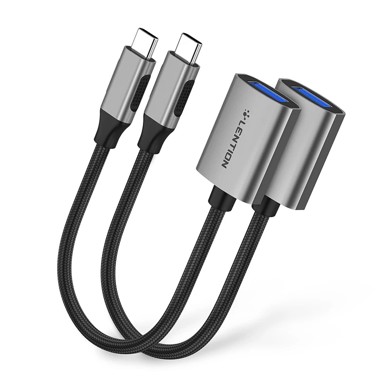 

USB C to USB 3.0 Adapter [2-Pack], Thunderbolt 3 to USB 3.0 Adapter Compatible MacBook Pro, New iPad Pro & Mac Air Surface Book2