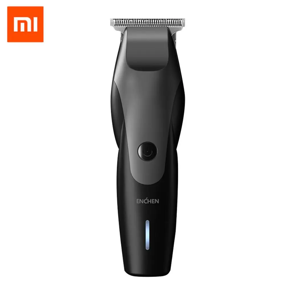 Preise XIAOMI ENCHEN Hummingbird elektrische haar clipper 10W USB Lade mit geräuscharm haar trimmer mit 3 haar bürsten schwarz