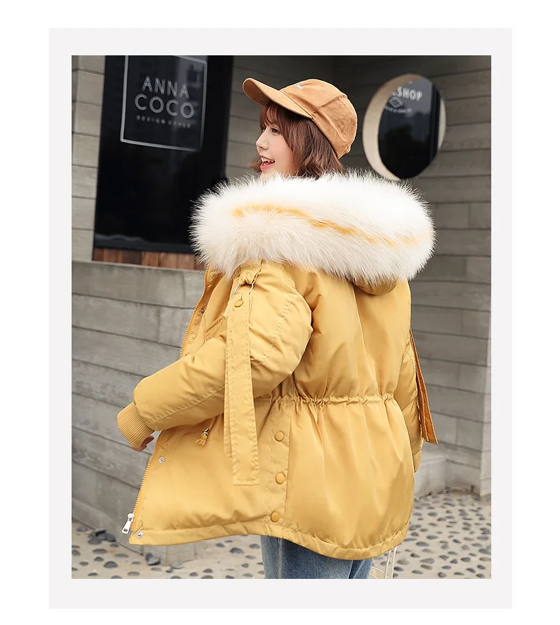 Зимнее теплое Женское пальто с капюшоном, хлопковое пальто, высокое качество, толстая молния, фронтфлай, 4 цвета, с карманами, J9547-496S-A