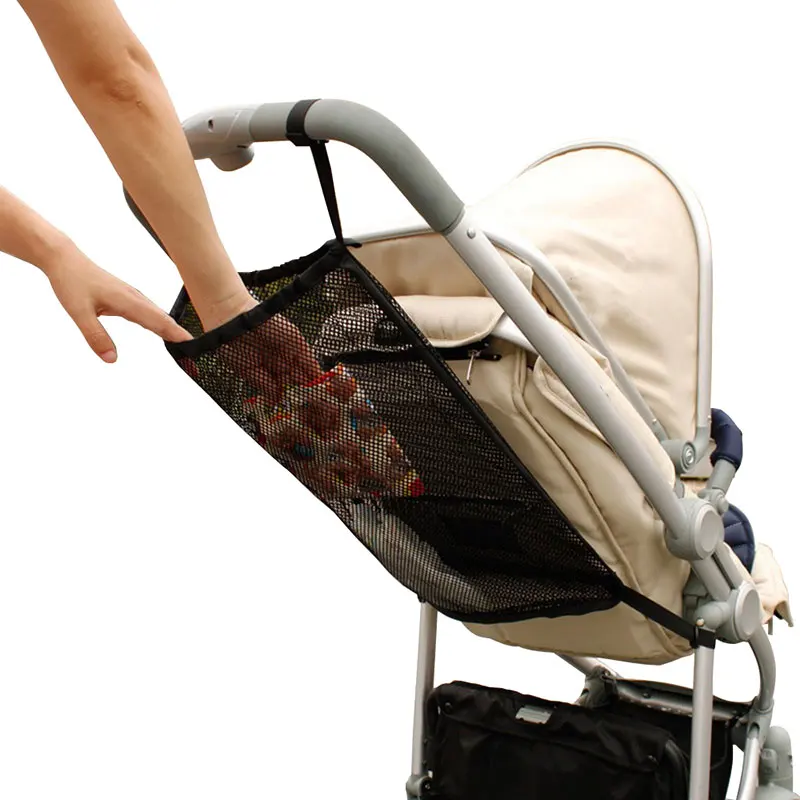 

Stroller Organizer Baby Stroller Net Bag Pocket Infant Stroller Mesh Bottle Diaper Storage Bag Holder Baby Stroller Accessories
