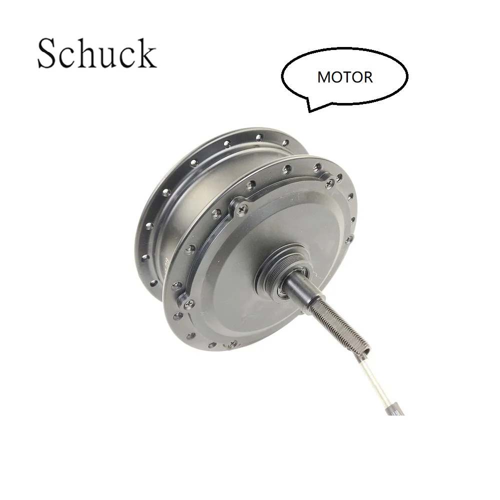 Schuck комплект для электровелосипеда, мотор с задним поворотом колеса с дисплеем KTLCD6 36V500W, водонепроницаемый комплект для электровелосипеда, бесщеточный контроллер