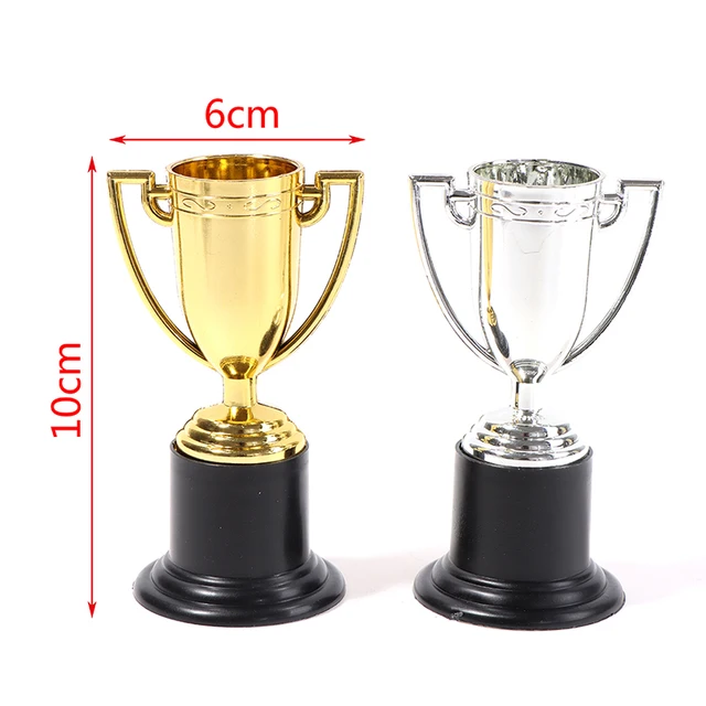 CRAFTHROU 10 peças de troféu mini decoração prêmios para