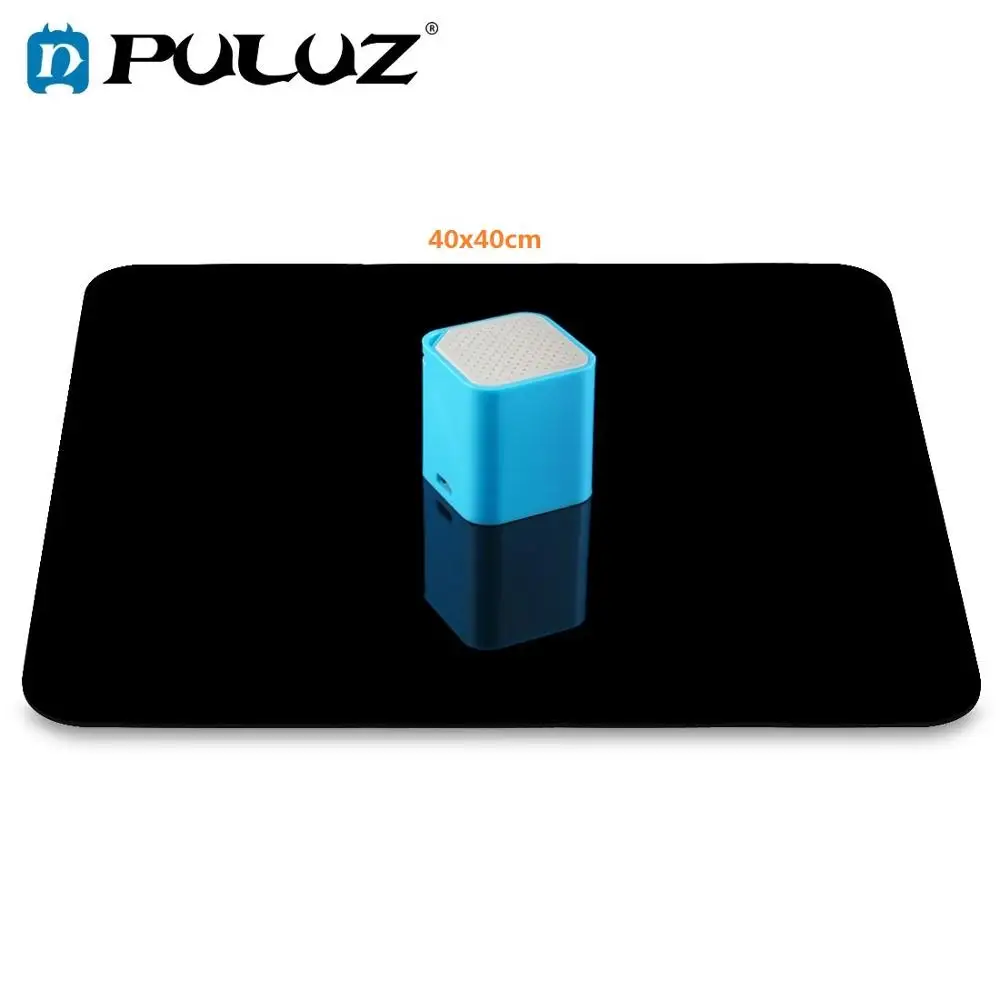 PULUZ 40x40cm Reflective White & Black Acrylic Reflection Background Display Boards for Product Table Top Photography Shooting
