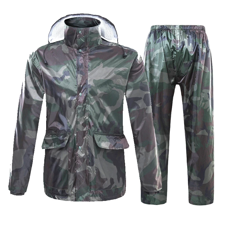Motorcycle Raincoat Rain Pants Knight Riding Suit Waterproof Jacket Poncho Fishing Suit Rainwear Man Woman