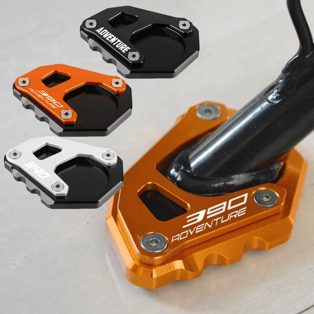 

390 ADV Приключения 2020 2021 мотоциклетная алюминиевая боковая подставка увеличивающая пластина Аксессуары 390 Приключения