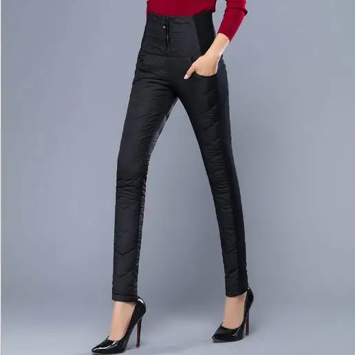 Черный Pantalon большой femme Для женщин брюки осень размера плюс L-6XL облегающие черные, Длинные обтягивающие штаны с эластичной резинкой на талии длиной до щиколотки фитнес штаны M692 - Цвет: Черный