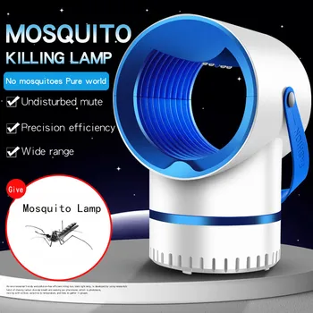 

110V/ 220V Electric Mosquito Killer Lamp Mosquito Killer Photocatalysis Mute Home LED Bug Zapper Insect Trap Anti Mosquito