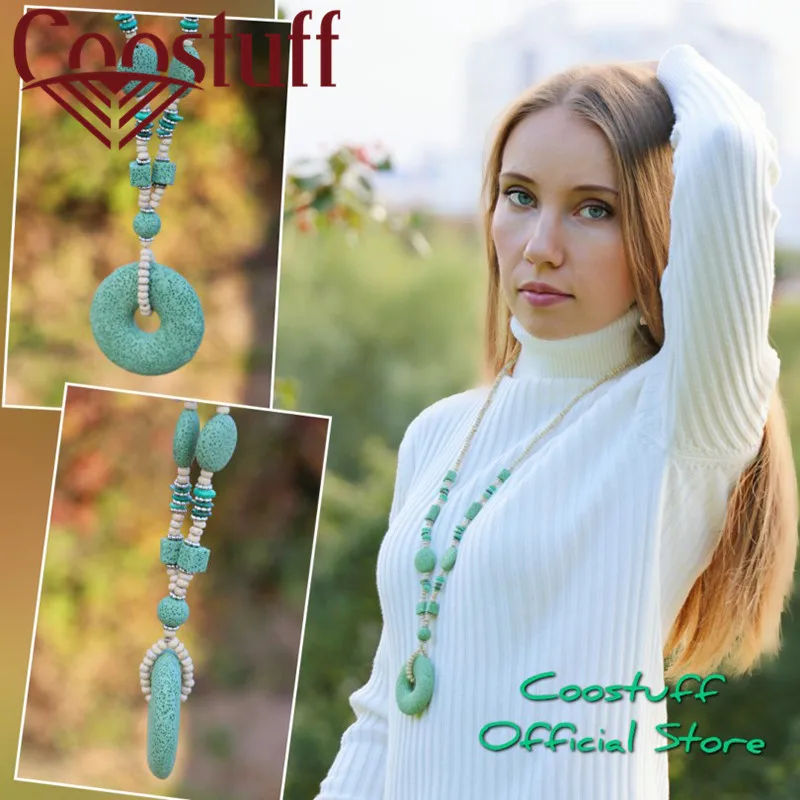 Красивая женщина Ожерелья для мужчин Jewelry основа для кулонов и ожерелья вулканического камня ожерелье Mujer колье-ошейник женские длинные Цепочки и ожерелья