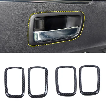 

For Mitsubishi RVR ASX Outlander Sport 2020 Side Interior Door Handle Frame Bowl Cover Trim 4PCS ABS Car Accessories