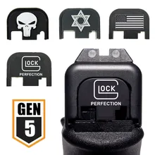 Алюминиевая Задняя накладка, накладка на заднюю панель для Gen 1-5 Glock 17 19 20 21 22 23 24 25 26 41 9 мм, аксессуары для магазина пистолетов и пистолетов Magwell Алюминиевая Задняя накладка, накладка на заднюю панель для Gen 1-5 Glock 17 19 20 21 22 23 24 25 26 41 9 мм, аксессуары для магазина пистолетов и пистолетов Magwell