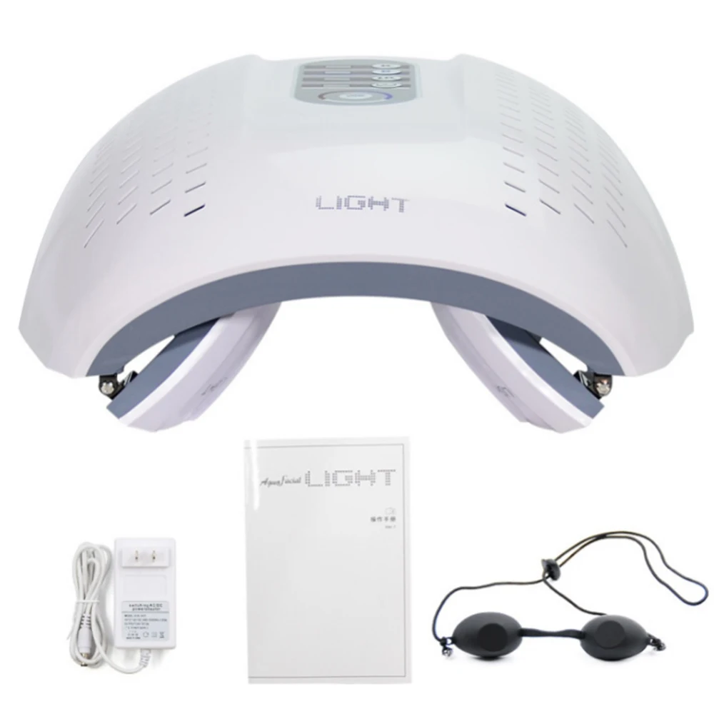 

Foldable 7 Colors PDT Face Therapy Massager Facial Mask Photon LED Light Skin Rejuvenation Wrinkle Remover Acne Device