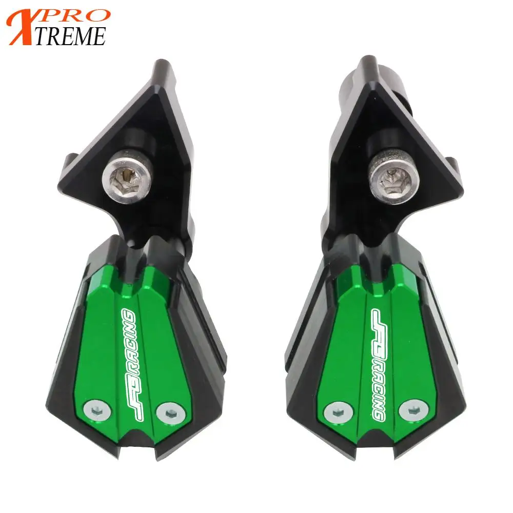 Motorcycle CNC Aluminum Crash Pad Frame Slider Protector For KAWASAKI Ninja ZX10R zx10r ZX-10 R 2011- 12 13 14 15 16
