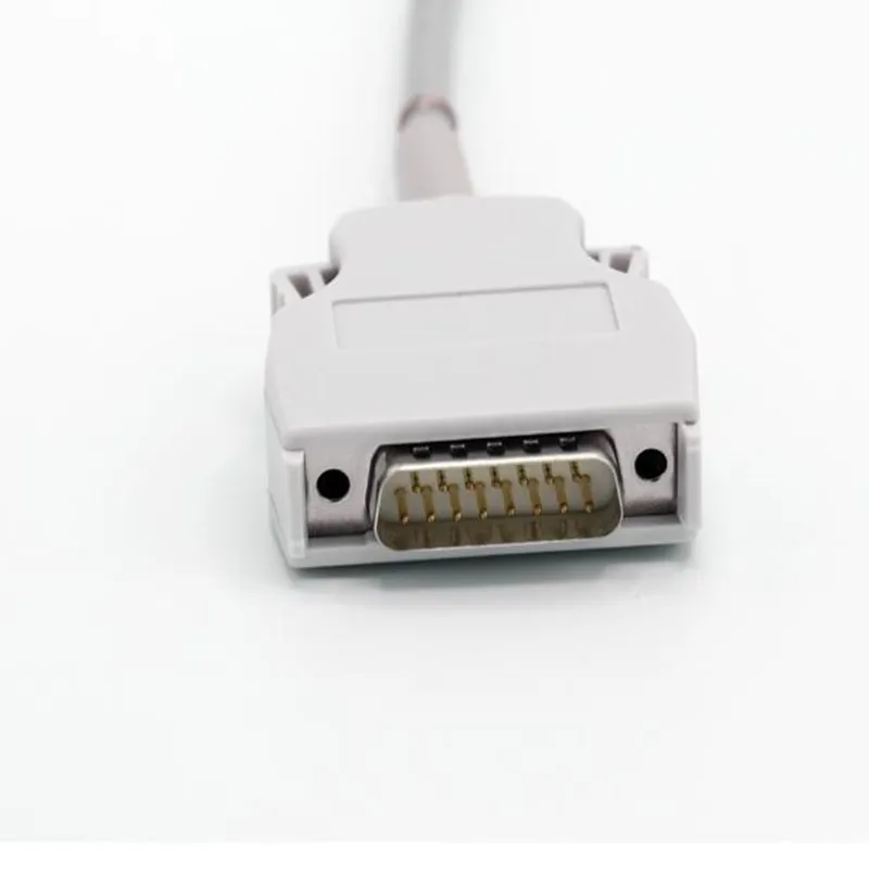 Compatível para o Instrumento de Mortara: Cabo com Leadwires Conduz a Extremidade Médica do Grampo do Cabo de Ekg 10 Eli50 - Eli100 Eli20 Ecg 2 Compatível para o instrumento de mortara: eli50