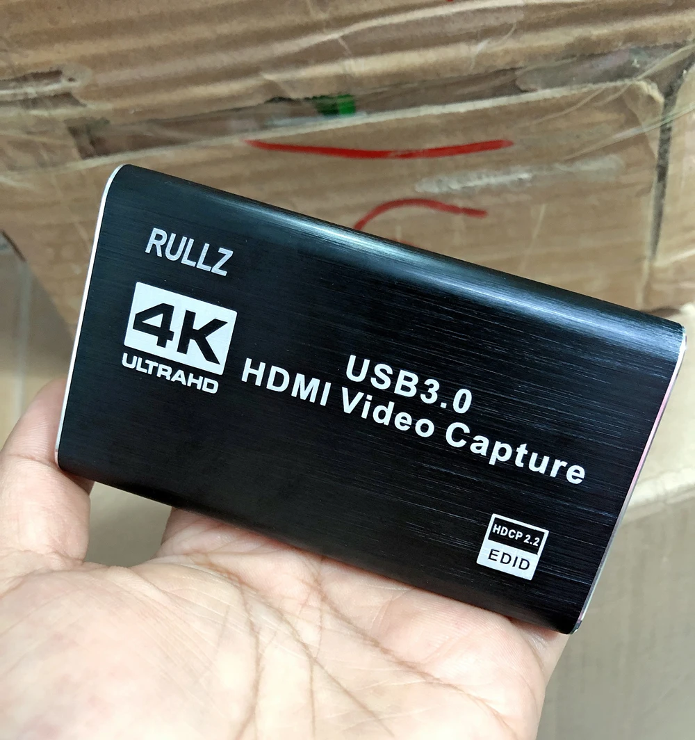 4K 60HZ 1080P HDMI Video Capture Card Audio Loop