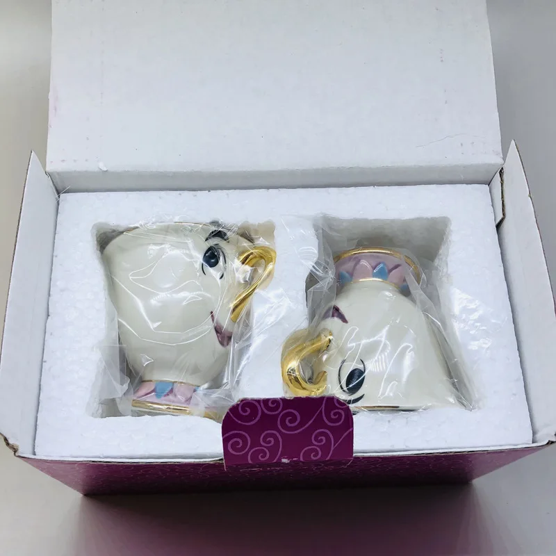 2 упаковки керамическая кружка Красавица и Чудовище|Кружки| |