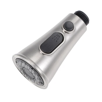 

uxcell High Pressure Shower Head G1/2 Threaded 55mm Dia Wire Drawing Finsh Rainfall Shower Heads Lightweight Replacement