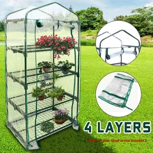 

Greenhouse Cover 3 Tier PVC Plant Greenhouse Replacement Plants Flower House Grow Tent Cover for Garden Gardening Flowerpot