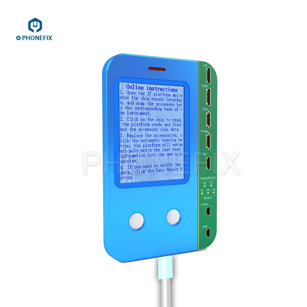 JC V1 EEPROM программатор данных для iPhone Xs Max X 8 Plus 8 7P 7 светильник сенсорный вибратор Считывание данных Ремонт Инструменты