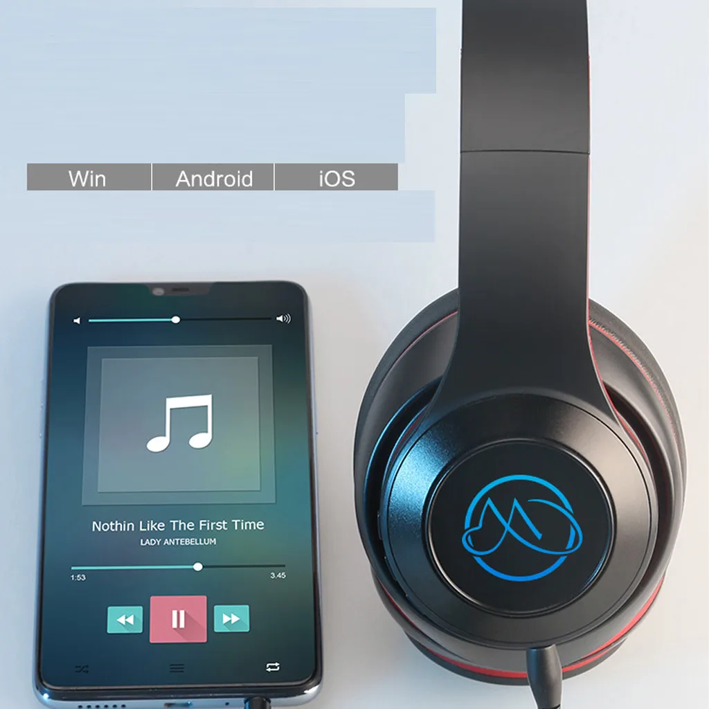 Kinganda Bluetooth 5,0 стерео гарнитура беспроводная Bluetooth музыкальная шумоизоляция спортивные поворотные наушники 8,13