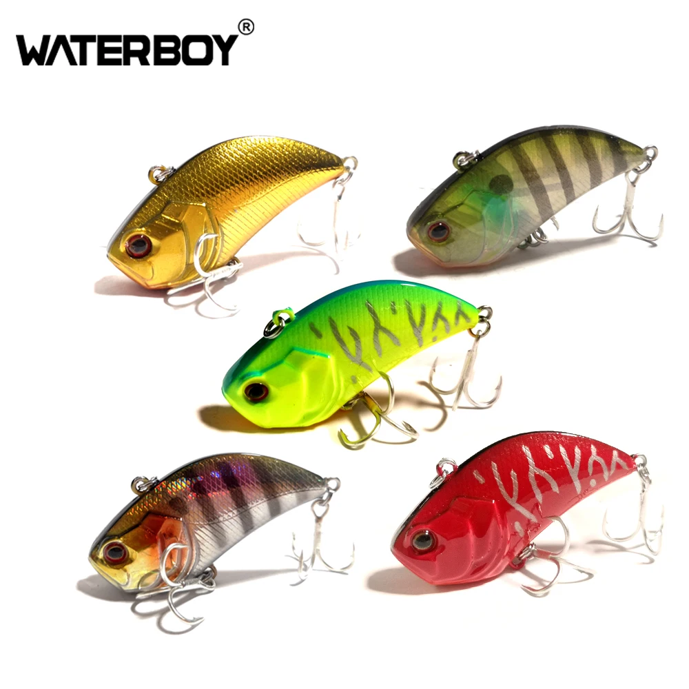 

WATERBOY 5.4 cm 14.5g Plastic Fishing Bait Swimbait Lead Long Shot Vibe Fish Artificial Hard Bait Wobbler VIB Lure Bait