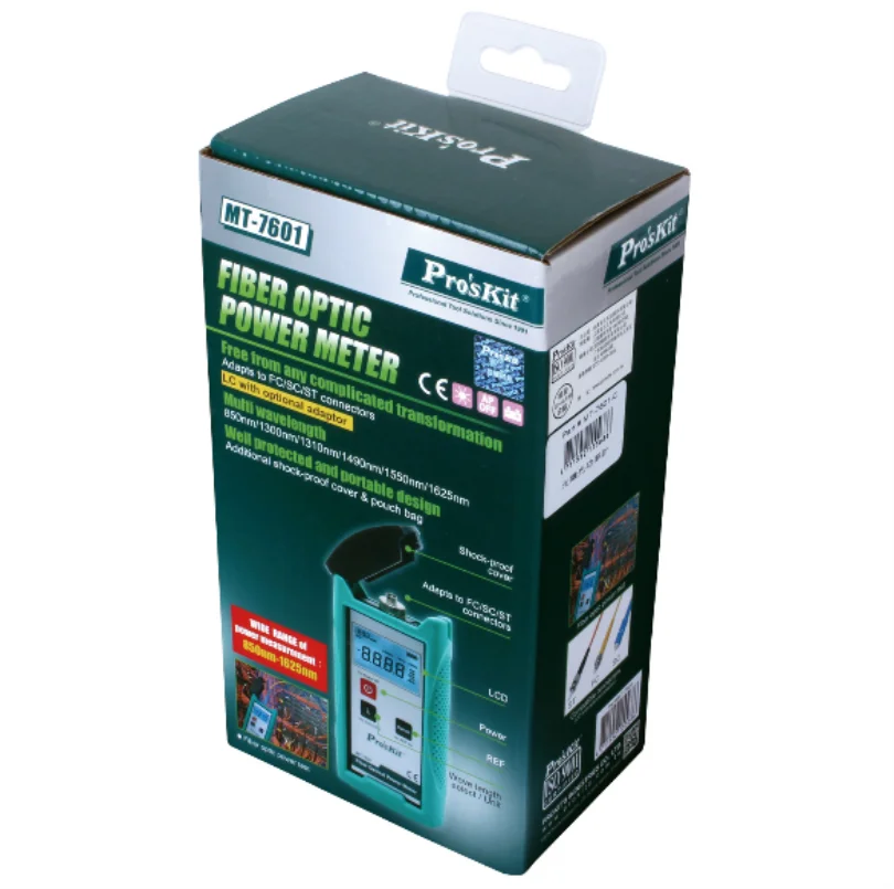Волоконно-оптический измеритель мощности Proskit MT-7601+ 6~-70 дБм