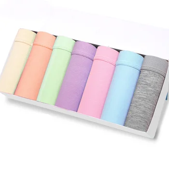 

7Pcs/lot Women Panties Women's Cotton Briefs Solid Everyday Panties Sexy Ladies Underwear Girls Lingerie Plus Size M-3XL
