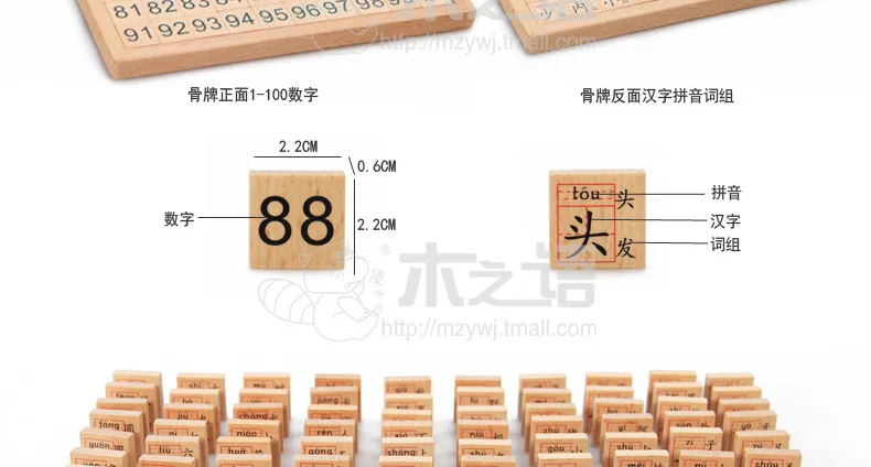 Детский многофункциональный Математика раннее образование обучающие средства Монтессори 1-100 Непрерывная доска Шу Цзы Банг стержень китайский Ch