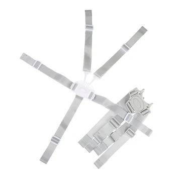 

1pc Universal Baby Dining Feeding Chair Safety Portable Lunch Chair Seat Belt 36cm in Length 25cm in Diameter Unisex -