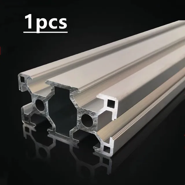3060 T groove EU standard aluminum profile extrusion 100mm-1000 mm long guide aluminum profile for DIY3D printer worktable 3060 1pcs