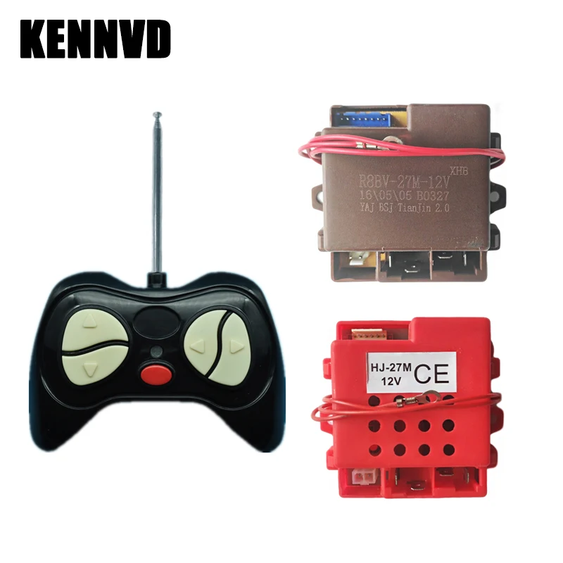 R8BV27MHZ12V HJ27M Children's electric car remote control receiver