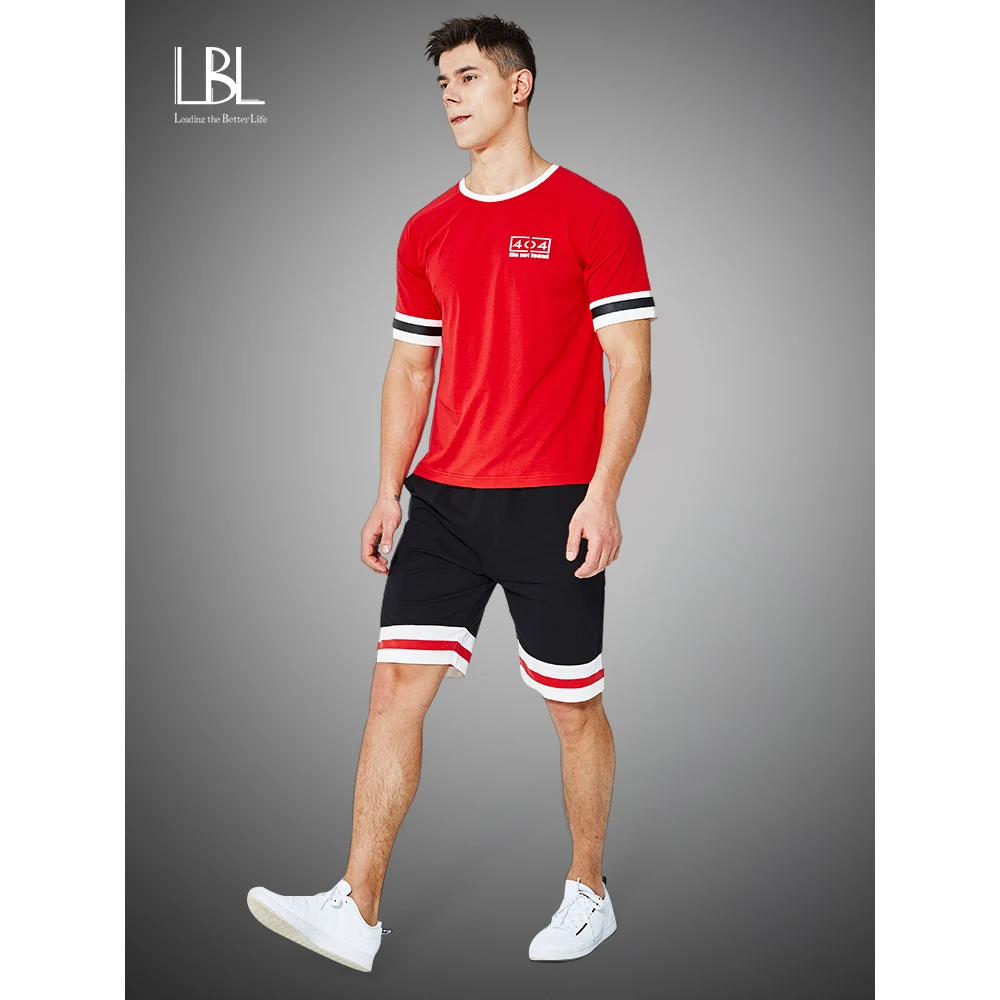 Summer Men Set New Short Sleeve T Shirts Two Piece Tops + Shorts Suit Sportswear Set Men's Clothing Shorts Sets Male Tracksuit Summer Men Set New Short Sleeve T Shirts Two Piece Tops + Shorts Suit Sportswear Set Men's Clothing Shorts Sets Male Tracksuit
