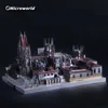 Microworld 3D Metal Puzzle Spain Burgos Cathedral Building Model Assemble Kits Laser Cut Educational Jigsaw Toys Gifts For Adult 6