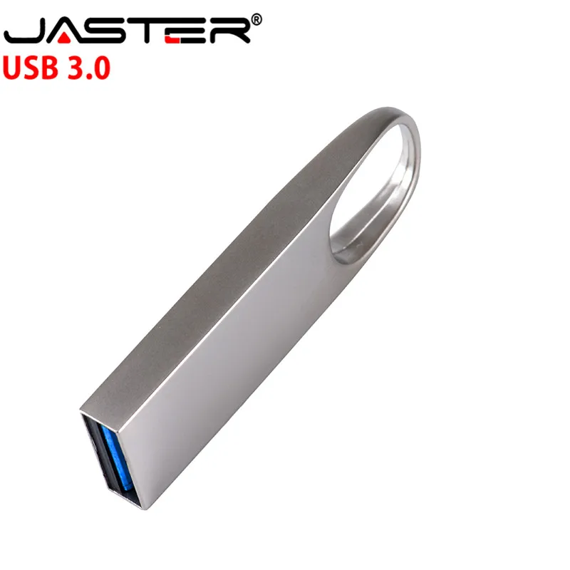 JASTER USB 3,0(более 10 шт. бесплатный логотип) Стильный металлический флеш-накопитель 4 ГБ 8 ГБ 16 ГБ 32 ГБ 64 Гб 128 ГБ флеш-накопитель карта памяти подарок