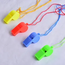 Стиль игрушечный свисток Черлидинг рефери свисток пластиковый свисток выживания