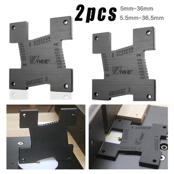

Router Height Gauge Measuring Ruler 5-26/5.5-36.5mm Electric Circular Saw