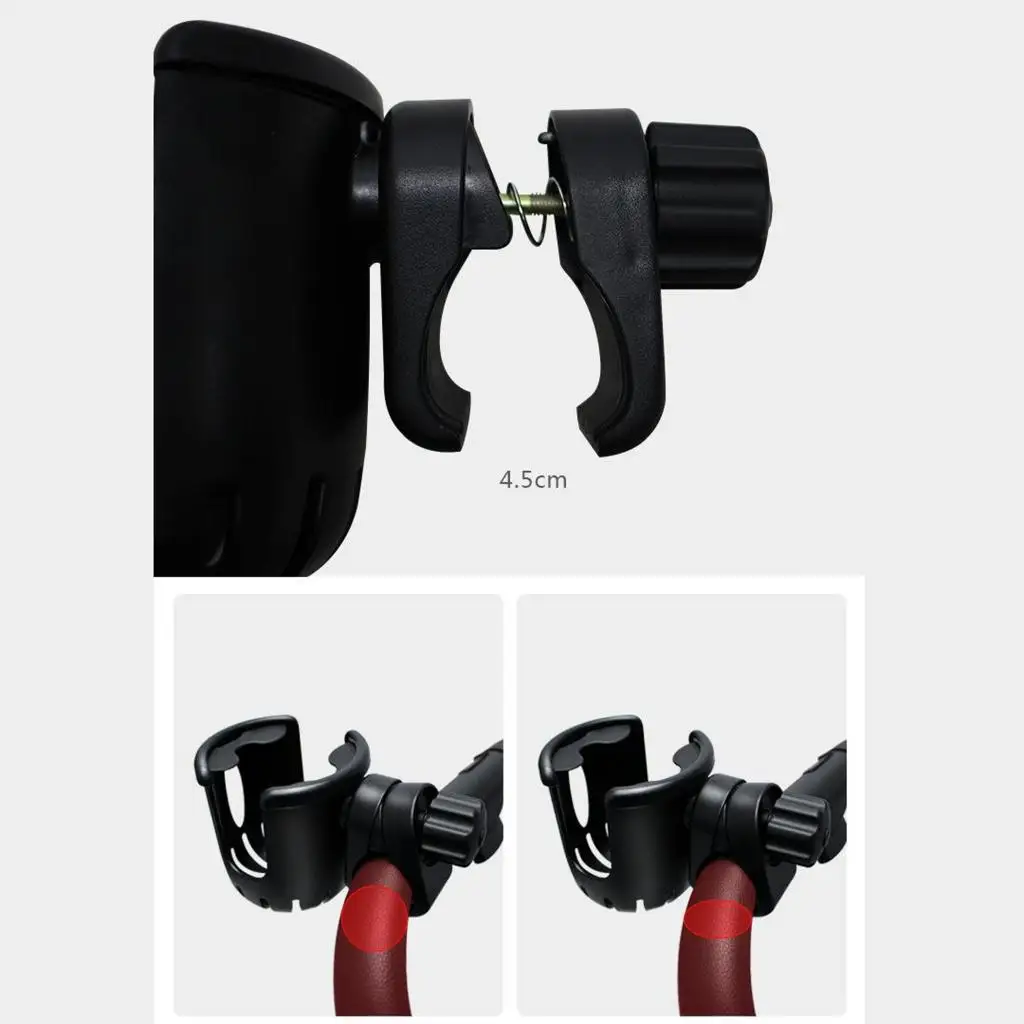 Baby Stroller Cup Holder Baby Stroller Supplies for Milk Drink Water Bottles Rack Bicycle Bike Bottle Holder