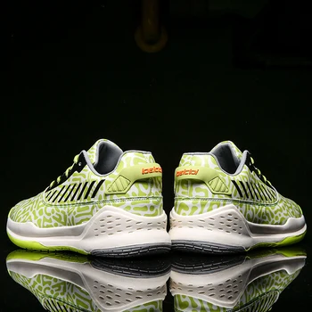 

Men's Basketball Sneakers Breathable Mid-cut Women Basketball Shoes Antiskid Shockproof Training Sport Shoes Zapatos Baloncesto