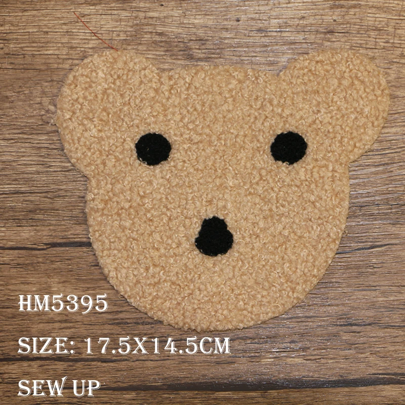 Mode Bär Panda Kaninchen Stern Icon Stickerei Applikation Patches für Kawaii Kleidung DIY Eisen auf Abzeichen auf dem Rucksack – Detail 16